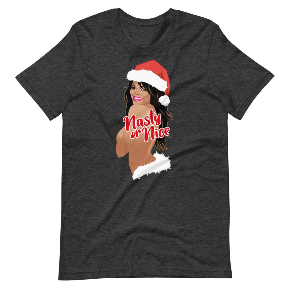 Nasty or Nice-Christmas T-Shirts-Swish Embassy