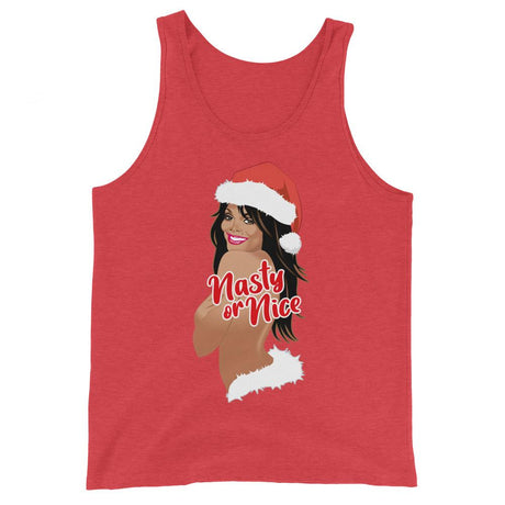 Nasty or Nice (Tank Top)-Christmas Tanks-Swish Embassy