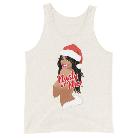 Nasty or Nice (Tank Top)-Christmas Tanks-Swish Embassy