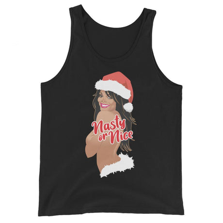 Nasty or Nice (Tank Top)-Christmas Tanks-Swish Embassy