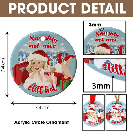 Naughty Not Nice (Ceramic Holiday Keepsake)-Ceramic Holiday Keepsake-Swish Embassy