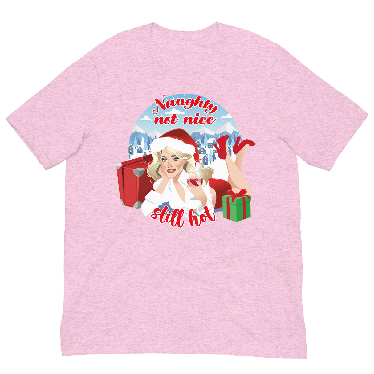 Naughty Not Nice-Christmas T-Shirts-Swish Embassy