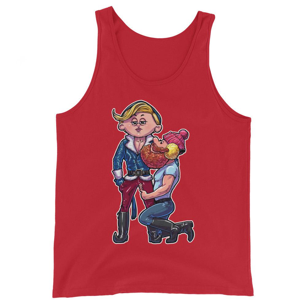 North Pole's Top Elf (Tank Top)-Christmas Tanks-Swish Embassy