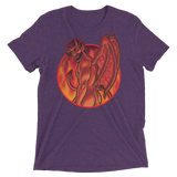 Not Today Satan (Triblend)-Triblend T-Shirt-Swish Embassy