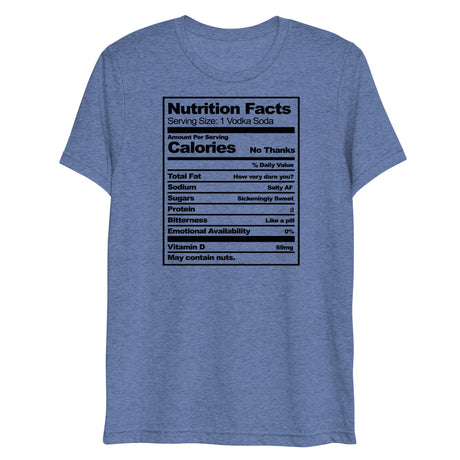 Nutritional Facts (Triblend)-Triblend T-Shirt-Swish Embassy