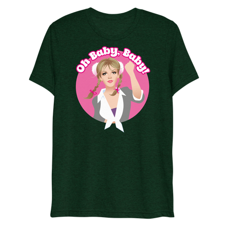 Oh Baby (Triblend)-Triblend T-Shirt-Swish Embassy