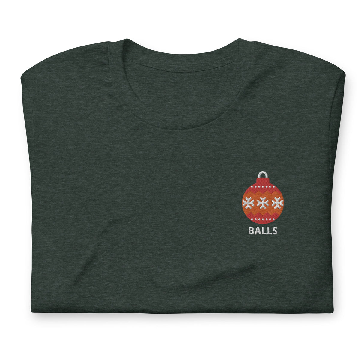 Ornaments (Balls)-Christmas T-Shirts-Swish Embassy