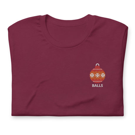 Ornaments (Balls)-Christmas T-Shirts-Swish Embassy
