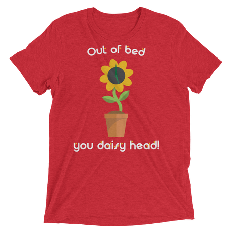 Out of bed you daisy head (Triblend)-Triblend T-Shirt-Swish Embassy