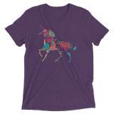 Paisley Unicorn (Triblend)-Triblend T-Shirt-Swish Embassy