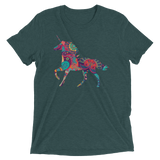 Paisley Unicorn (Triblend)-Triblend T-Shirt-Swish Embassy