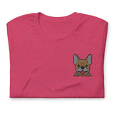 Pardon My Frenchie (Embroidered T-Shirt)-Embroidered T-Shirts-Swish Embassy