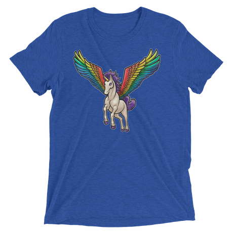 Pegasus Takes Flight (Triblend)-Triblend T-Shirt-Swish Embassy