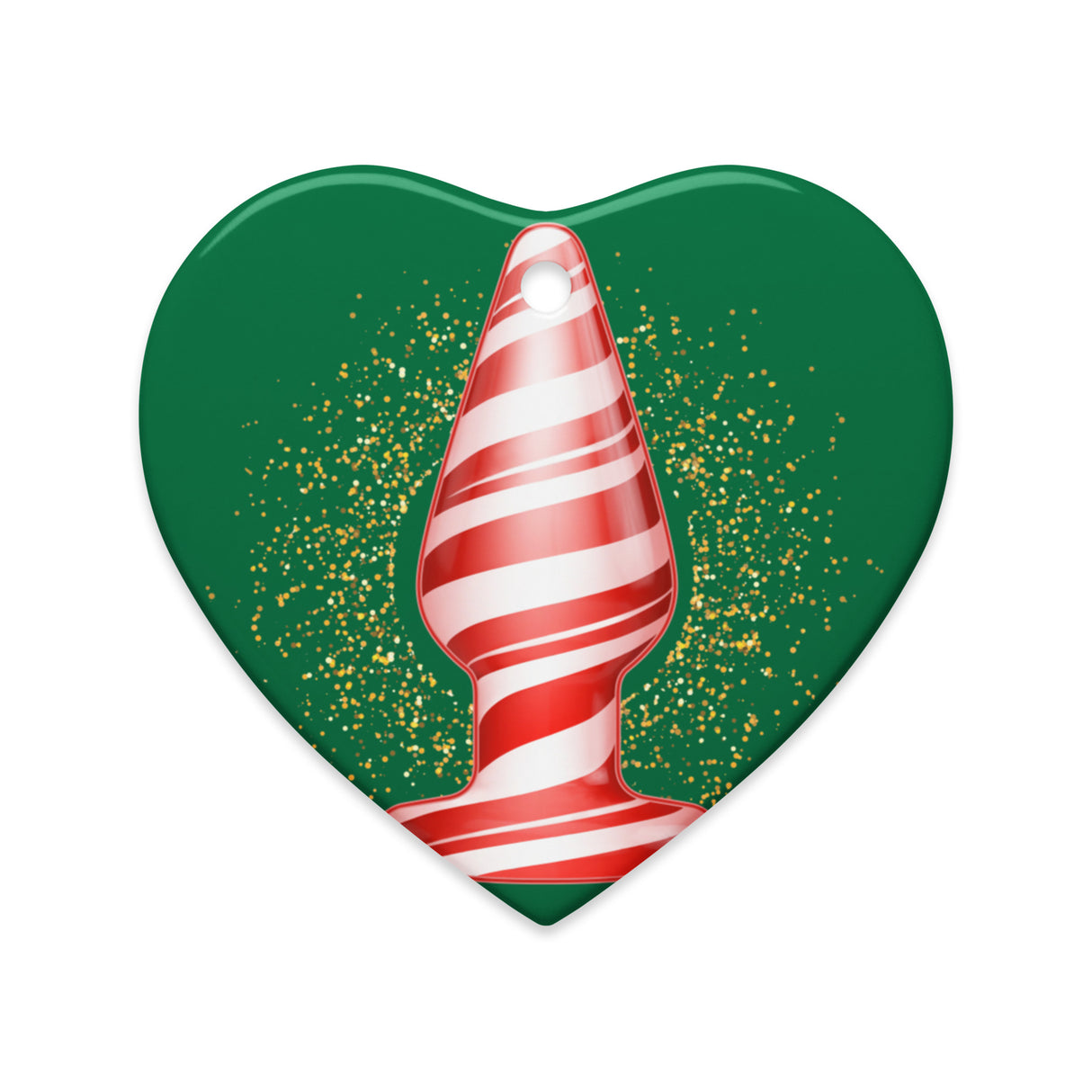 Peppermint Plug (Ceramic ornament)-Ceramic Ornament-Swish Embassy