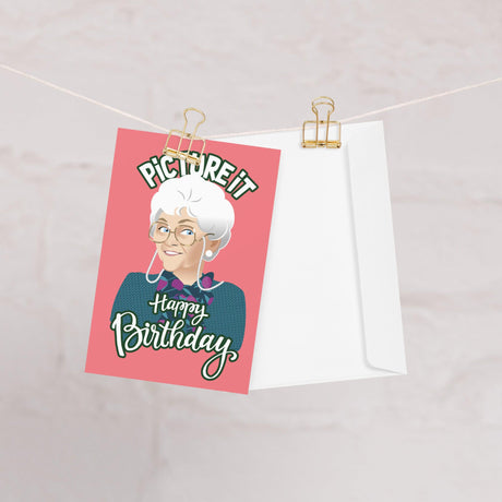 Picture It Happy Birthday (Birthday Card)-Greeting Card-Swish Embassy