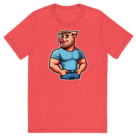 Pig Daddy (Triblend)-Triblend T-Shirt-Swish Embassy