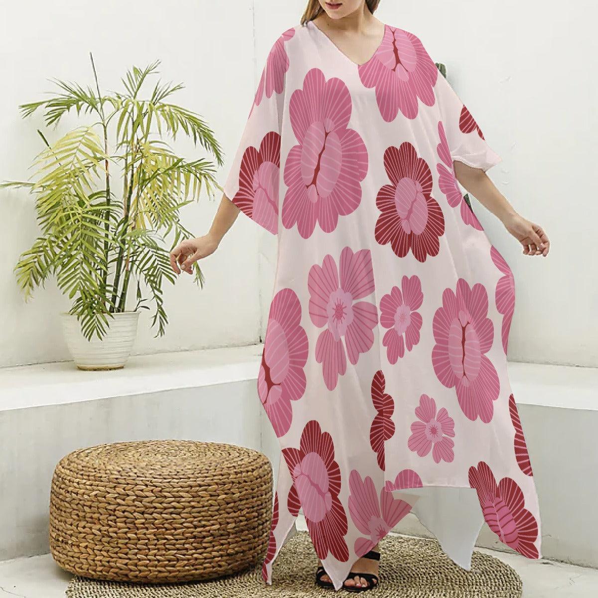 Pink Muse (Kaftan)-Kaftan-Swish Embassy