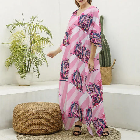 Pink Pony Club (Kaftan)-Kaftan-Swish Embassy