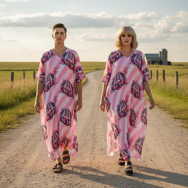 Pink Pony Club (Kaftan)-Kaftan-Swish Embassy