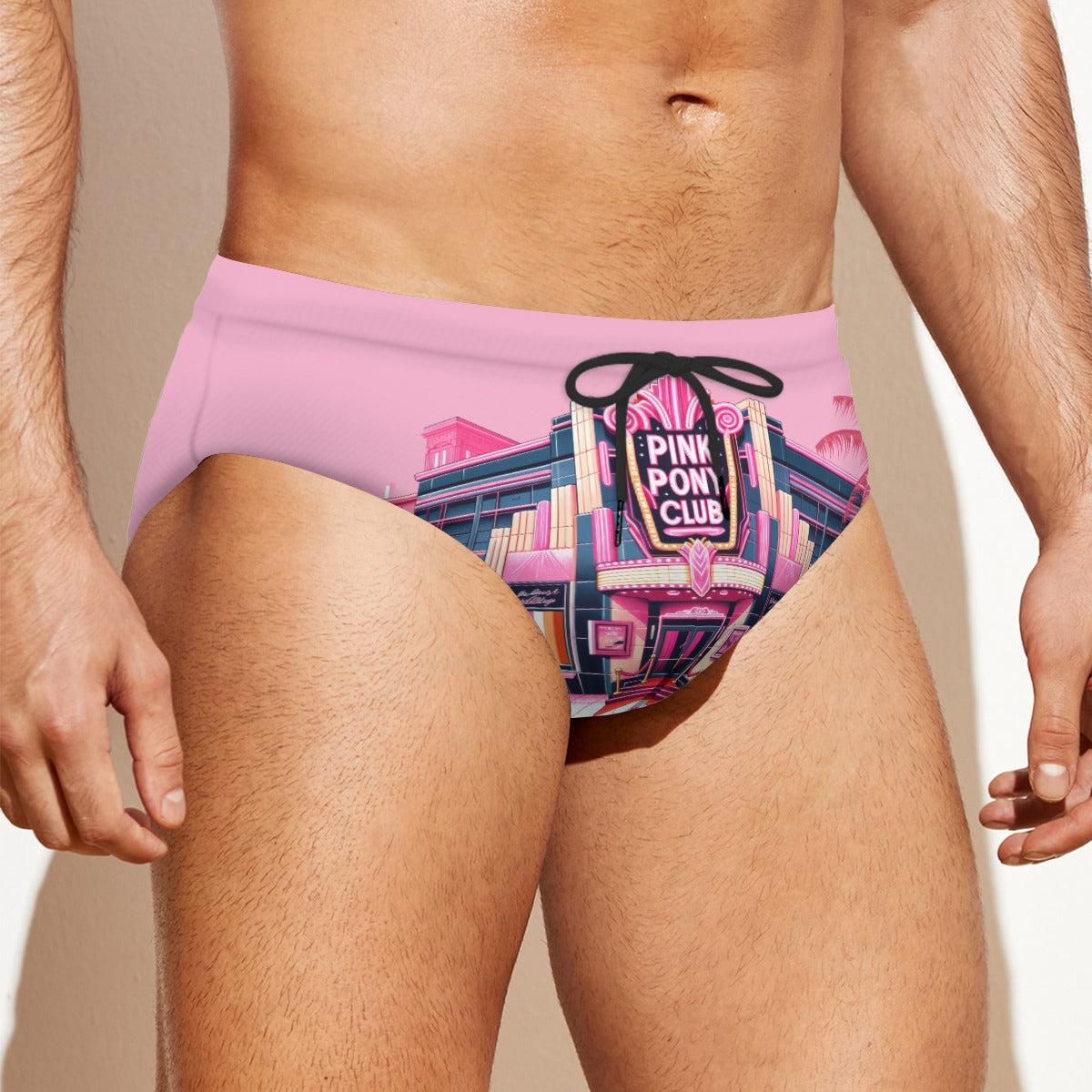 Pink Pony Club (Swim Briefs)-Swim Briefs-Swish Embassy