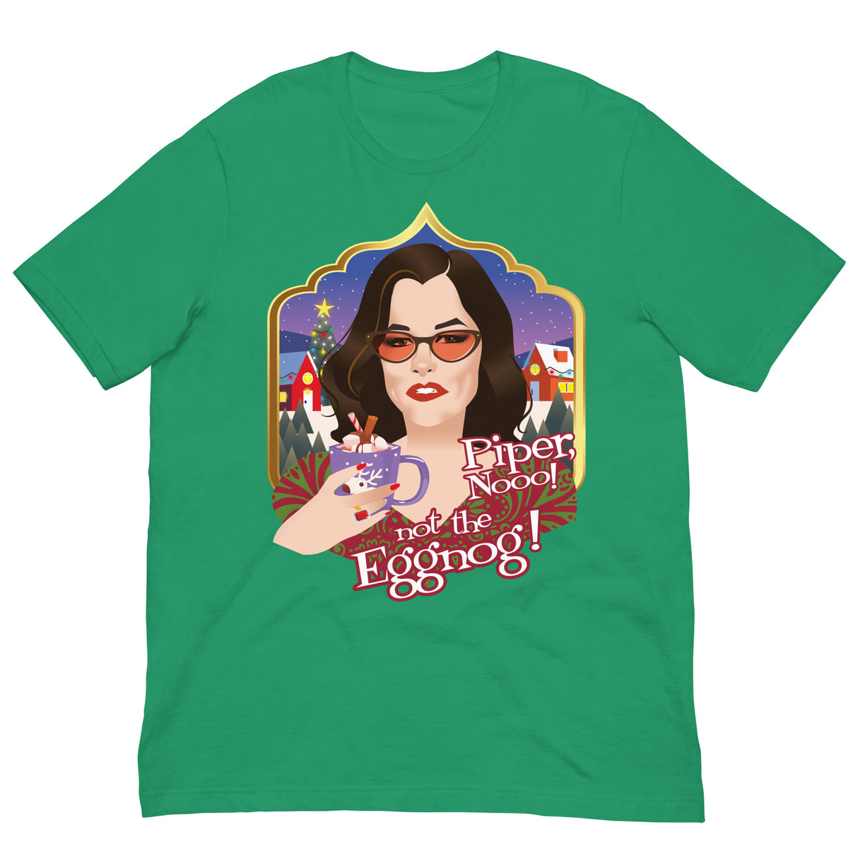 Piper Not the Eggnog!-T-Shirts-Swish Embassy