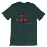 Plaid Reindeer-T-Shirts-Swish Embassy