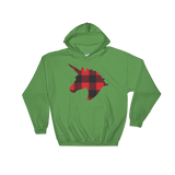 Plaid Unicorn (Hoodie)-Hoodie-Swish Embassy