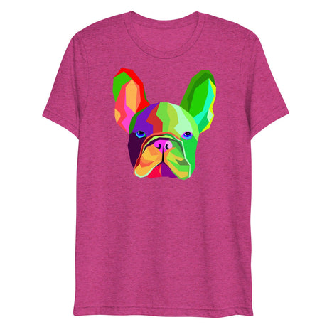 Polygon Frenchie (Triblend)-Triblend T-Shirt-Swish Embassy