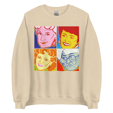 Pop Art Girls (Sweatshirt)-Sweatshirt-Swish Embassy