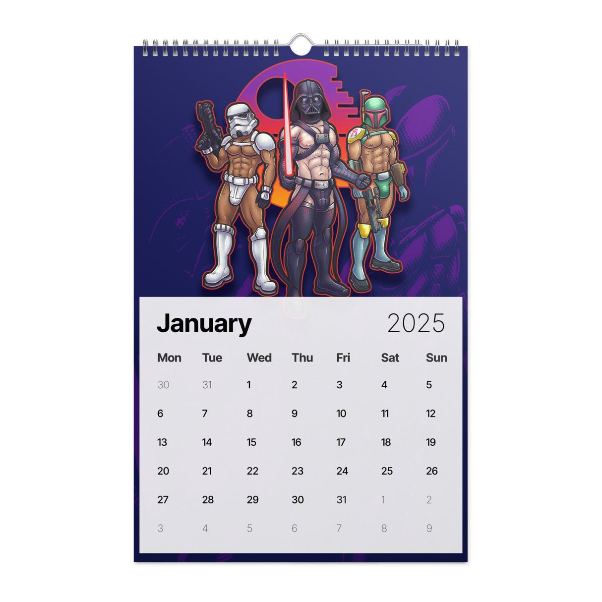 Pop Boys 2025 (Calendar)-Greeting Card-Swish Embassy