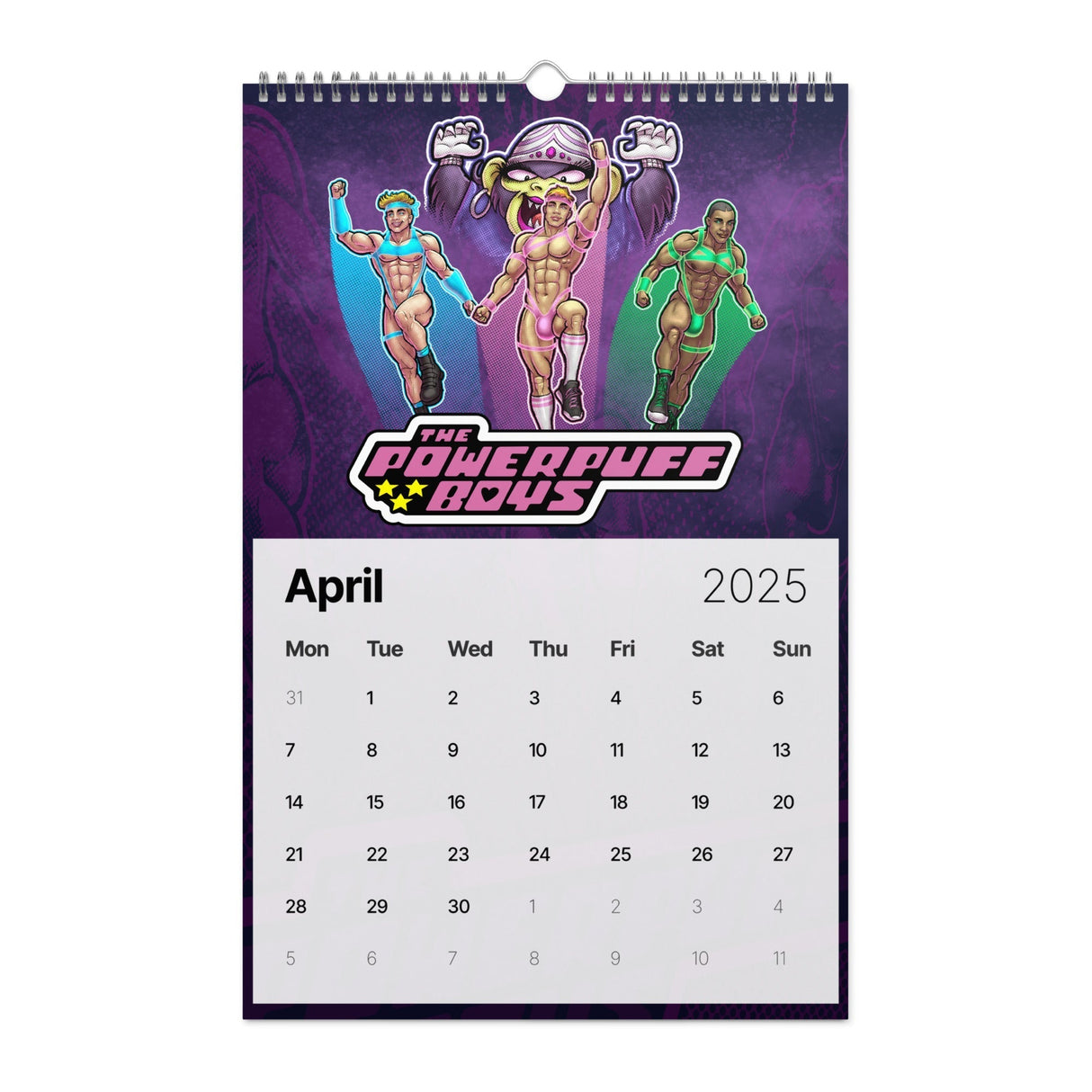 Pop Boys 2025 (Calendar)-Greeting Card-Swish Embassy