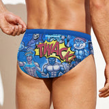 Pop Boys Blue (Swim Briefs)-Swim Briefs-Swish Embassy