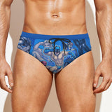 Pop Boys Blue (Swim Briefs)-Swim Briefs-Swish Embassy