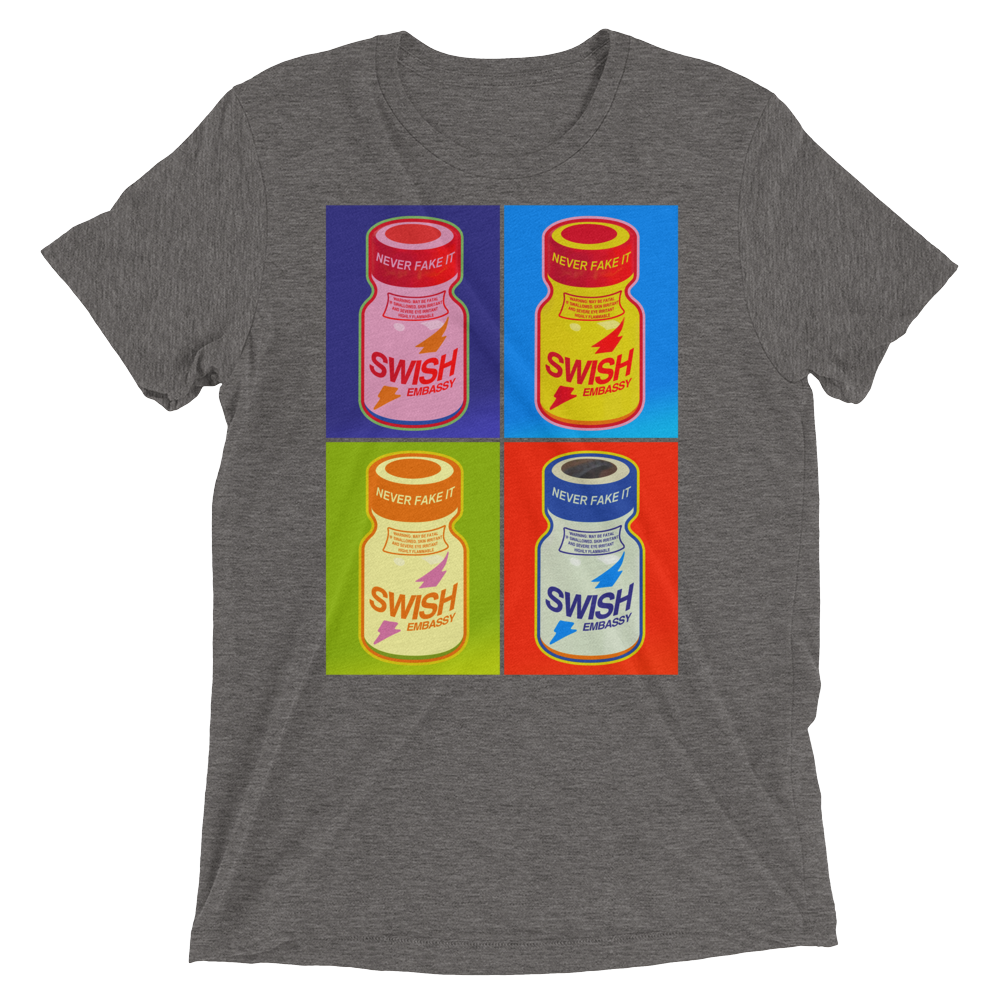 Poppers Art (Triblend)-Triblend T-Shirt-Swish Embassy