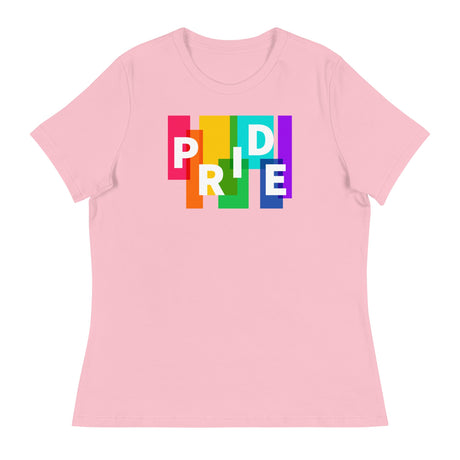 Pride Blocks (Women's Relaxed T-Shirt)-Women's T-Shirts-Swish Embassy