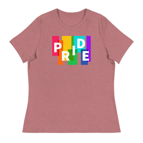 Pride Blocks (Women's Relaxed T-Shirt)-Women's T-Shirts-Swish Embassy