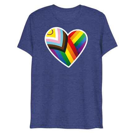 Pride Heart (Triblend)-Triblend T-Shirt-Swish Embassy
