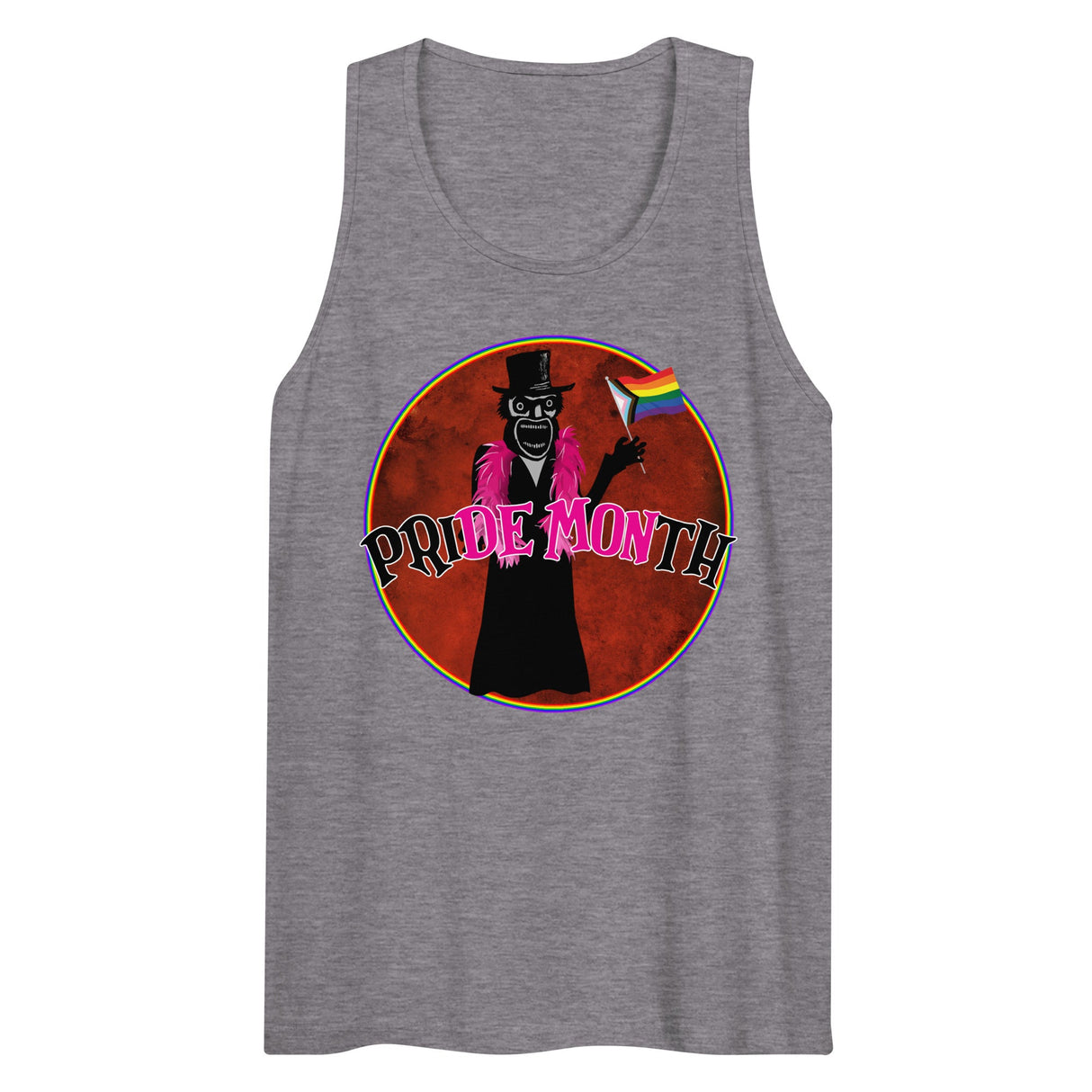 Pride Month Demon (Tank Top)-Tank Top-Swish Embassy