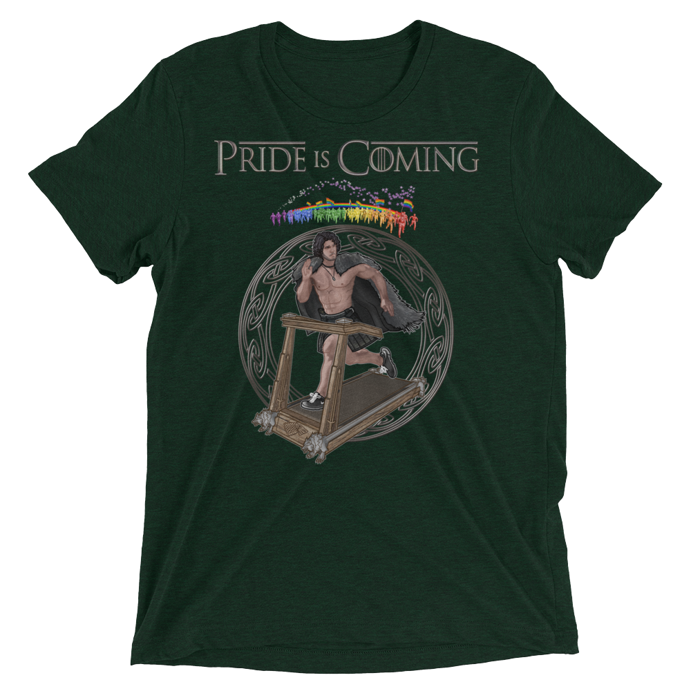 Pride is Coming (Triblend)-Triblend T-Shirt-Swish Embassy