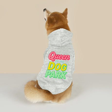 Queen of the Dog Park (Pet Hoodie)-Pet Hoodie-Swish Embassy