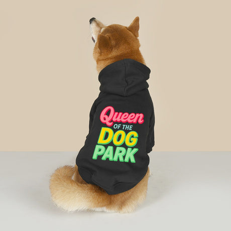 Queen of the Dog Park (Pet Hoodie)-Pet Hoodie-Swish Embassy