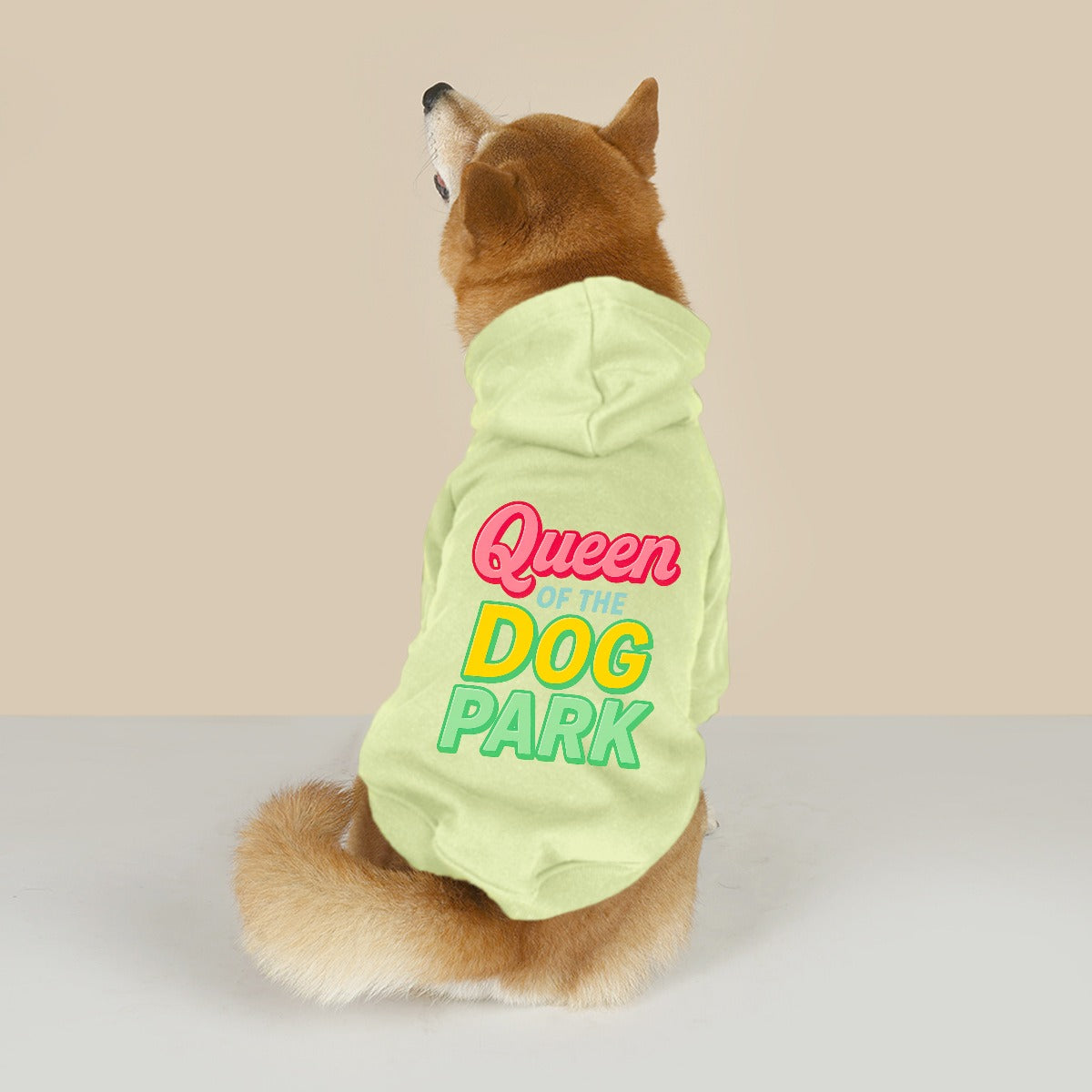 Queen of the Dog Park (Pet Hoodie)-Pet Hoodie-Swish Embassy