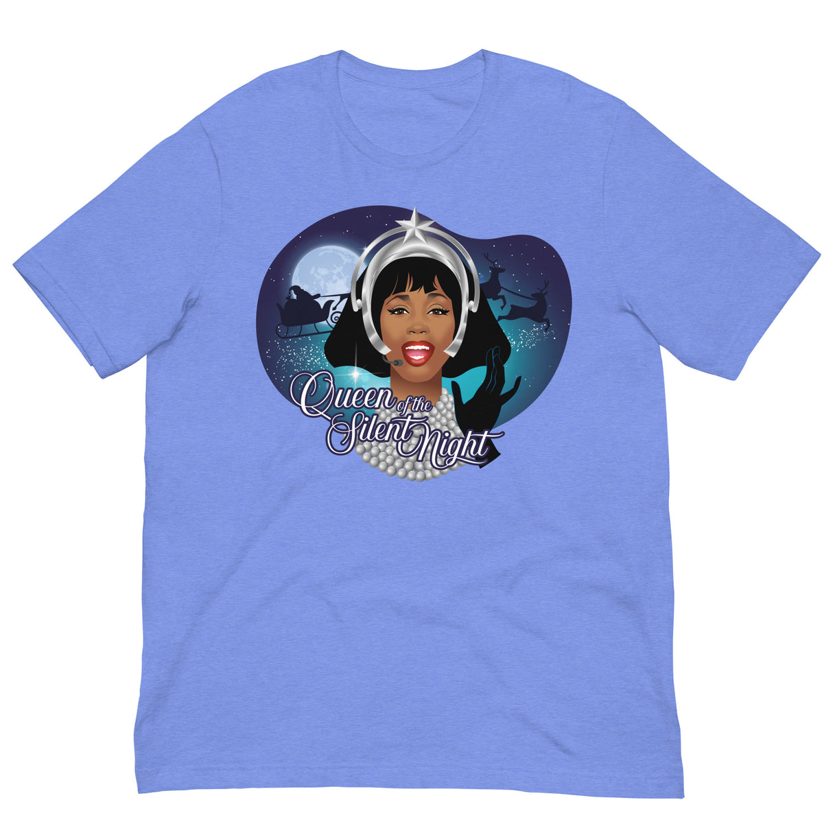 Queen of the Silent Night-T-Shirts-Swish Embassy