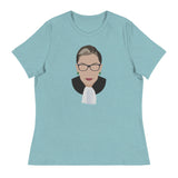 RBG (Women's Relaxed T-Shirt)-Women's T-Shirts-Swish Embassy