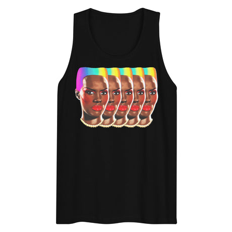 Rainbows and Rhythm (Tank Top)-Tank Top-Swish Embassy