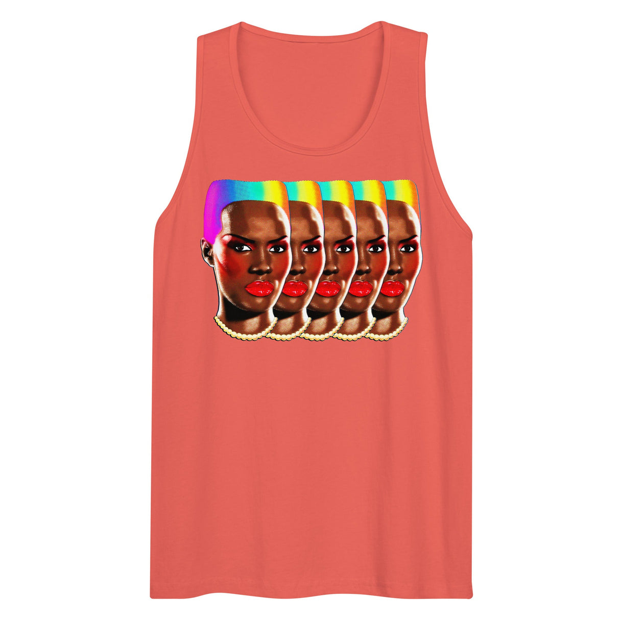 Rainbows and Rhythm (Tank Top)-Tank Top-Swish Embassy