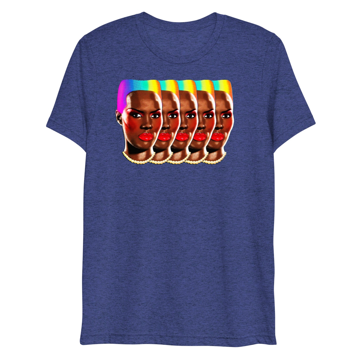 Rainbows and Rhythm (Triblend)-Triblend T-Shirt-Swish Embassy