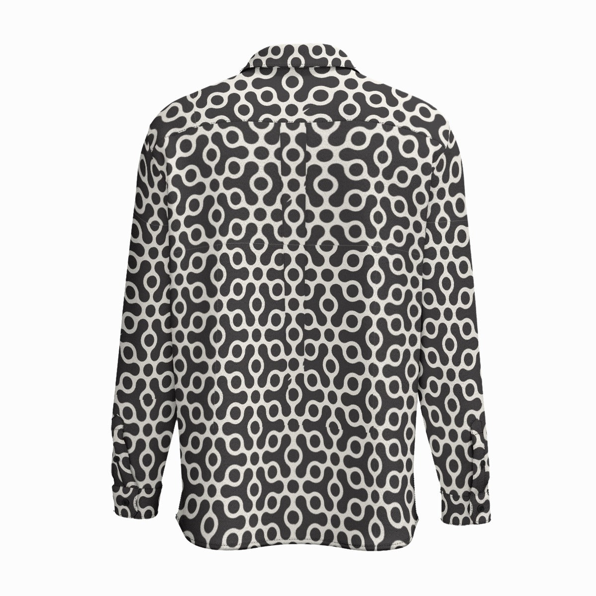 Resistance is Floral (Cotton Long Sleeve Shirt)-Cotton Long Sleeve Button Shirt-Swish Embassy