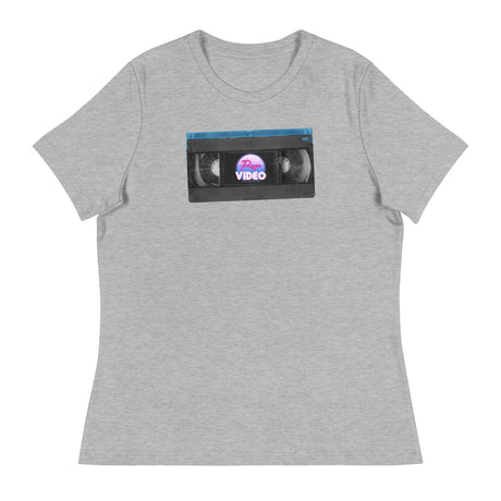 Rose Video (Women's Relaxed T-Shirt)-Women's T-Shirts-Swish Embassy