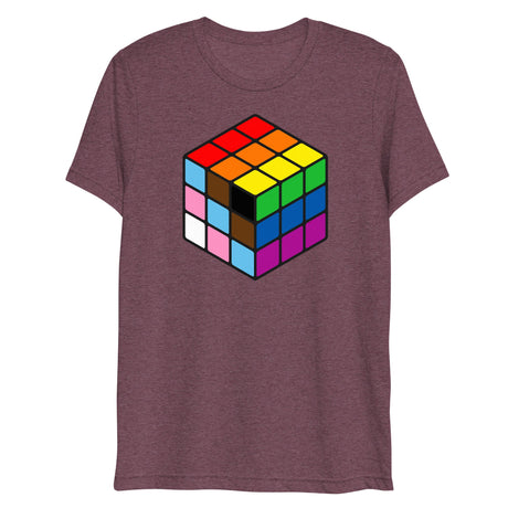 Rubik's Pride (Triblend)-Triblend T-Shirt-Swish Embassy